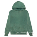 Hoodies vintaj Terry Cotton Perancis yang besar